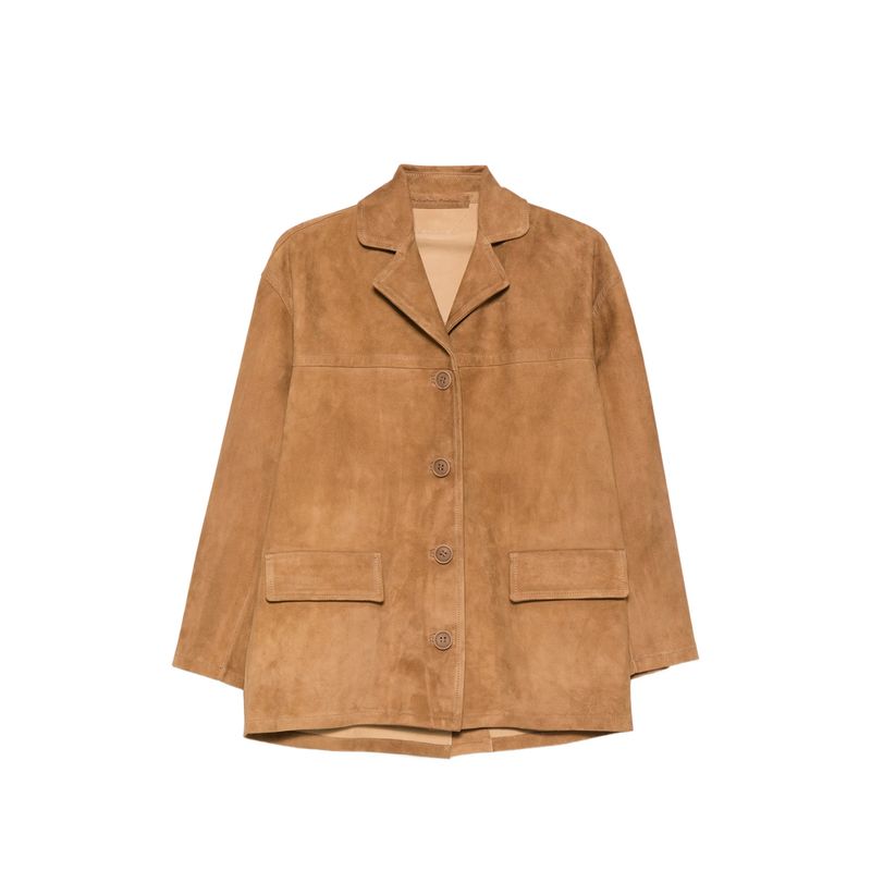 Santoro Neutrals Jackets  Leather Jackets Women